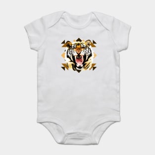 Growling Tiger Baby Bodysuit